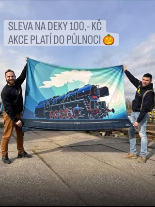 Do dnešní půlnoci - SLEVA 100,- Kč na naše DEKY. 🔥🧝‍♀️🧙‍♀️ 👉 www.locomotif.cz/vyhledavani/?string=deka