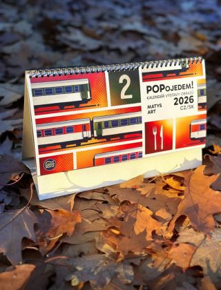 Právě přijel - náš nový stolní kalendář z dílny Matysart POPojedem! 2026 👉...